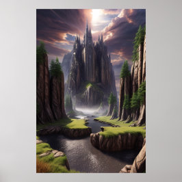 Poster de Paisagem Fantasia