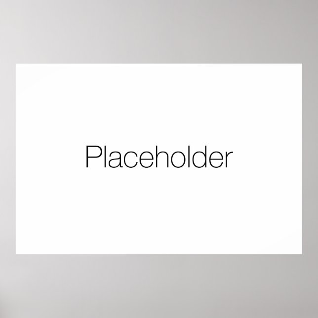 Poster de paisagem modelo (Frente)