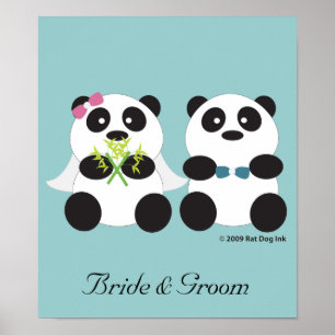 Poster de Panda Bride e Groom