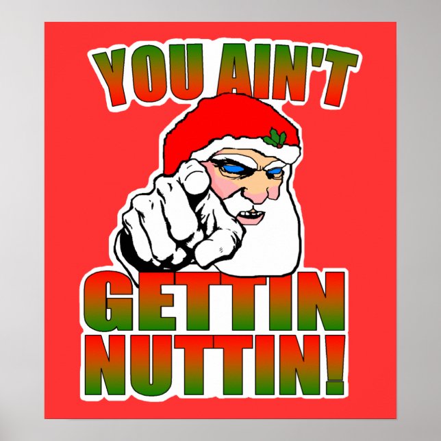 Poster de Papai noel (Frente)