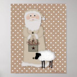 Poster de Papai noel primitivos