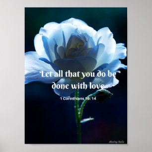 Poster de papel. 20x20.