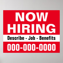 poster de papel de aluguel e descrição de 18" x 24