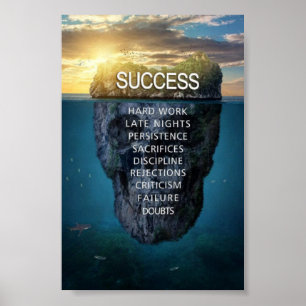 Poster de parede de sucesso