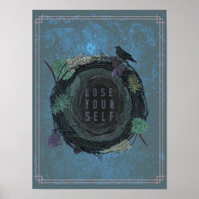 Poster de parede inspiracional (Frente)