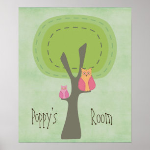 Poster de Parede para Quarto de Bebê e Crianças Mã
