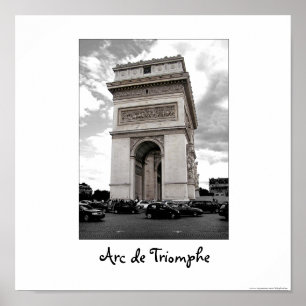 Poster de Paris - de Arco do Triunfo