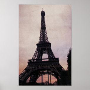 Poster de Paris do vintage