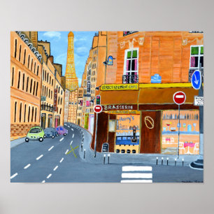 Poster de Paris, France