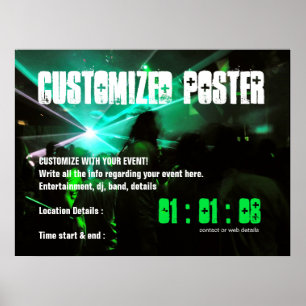 Poster de Partido de EVENTOS Personalizado
