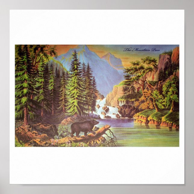 Poster de Passagem de Montanha (Frente)