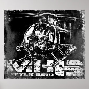 POSTER de pássaro pequeno MH6