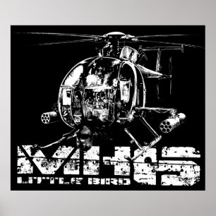 POSTER de pássaro pequeno MH6