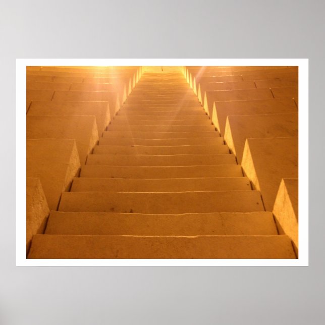 Poster de Passos iluminados por Sol (Frente)