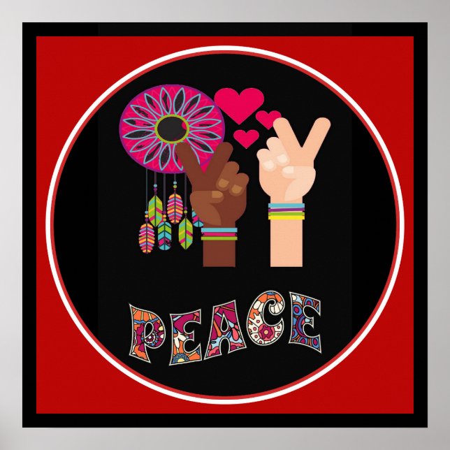 Poster de paz (Frente)