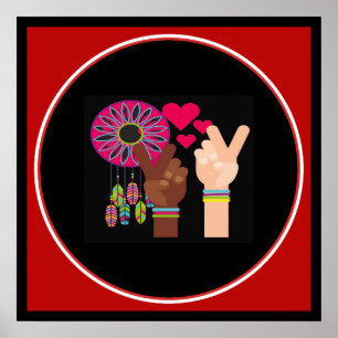 Poster de paz