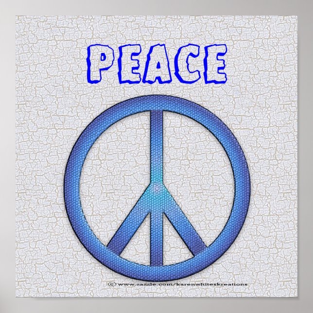 Poster de Paz Azul (Frente)