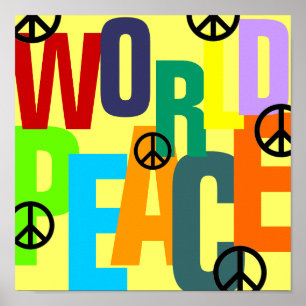 POSTER DE PAZ MUNDIAL