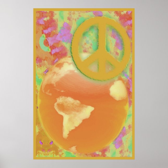 POSTER DE PAZ MUNDIAL (Frente)