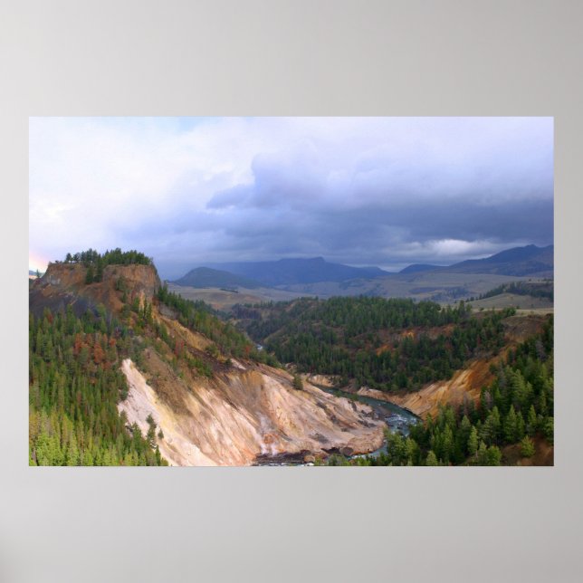 Poster de pedra amarela (Frente)