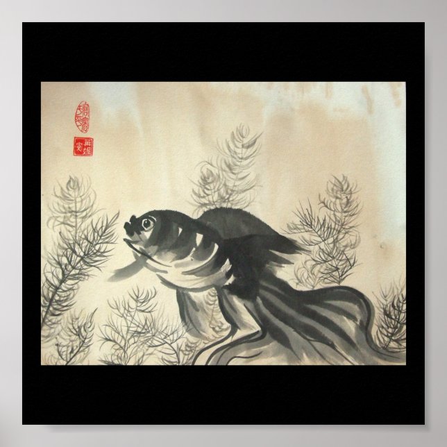 Poster de peixe (Frente)