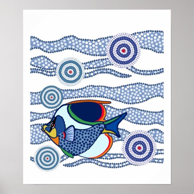 Poster de Peixe Original (Frente)