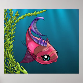 Poster de Peixe Rosa
