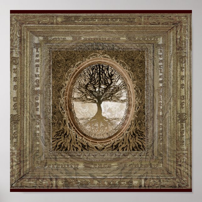 Poster de pensamentos positivos (Frente)