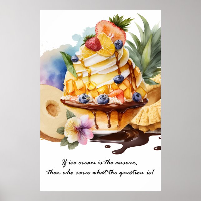 Poster de Pergunta e Resposta (Frente)