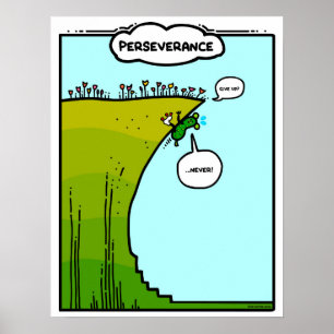 Poster de PERSEVERANCE do PickleWeasel