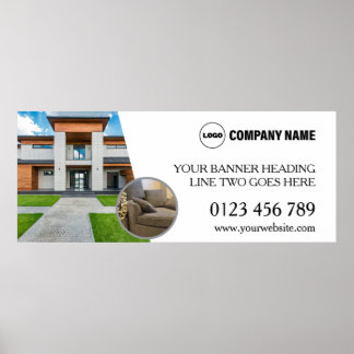 Poster de personalização de imóveis