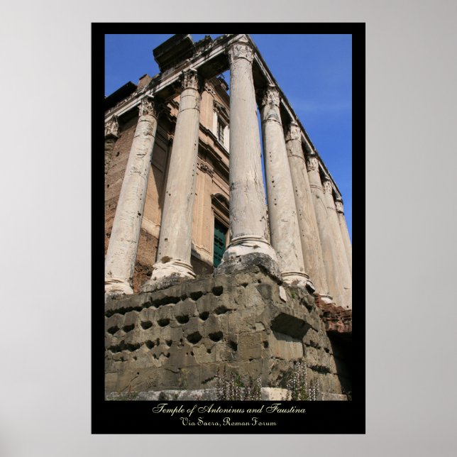 Poster de Perspectiva do Templo (Frente)