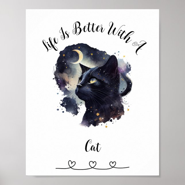 Poster de Pet Wall Art Personalizado (Frente)