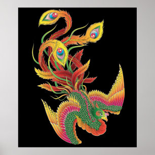 Poster de Phoenix do japonês