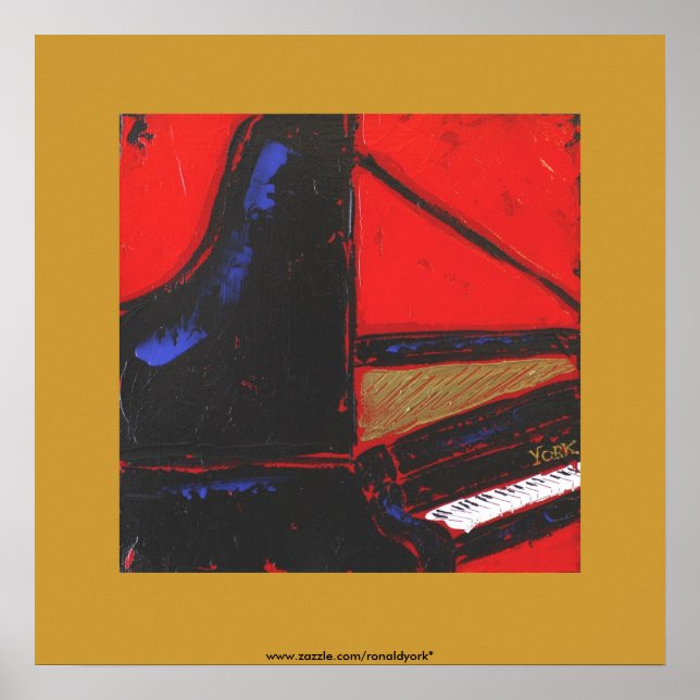 poster de piano (Frente)
