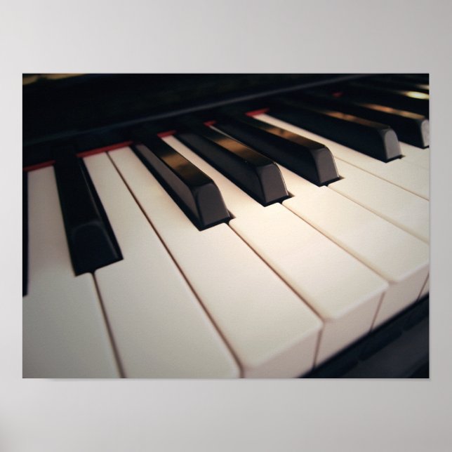 Poster de Piano Moderno (Frente)