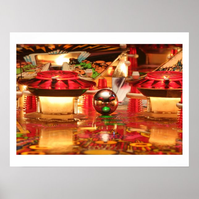 Poster de Pinball da Bera da Madeira (Frente)