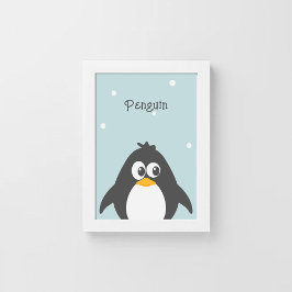 Poster de pinguim-cinto