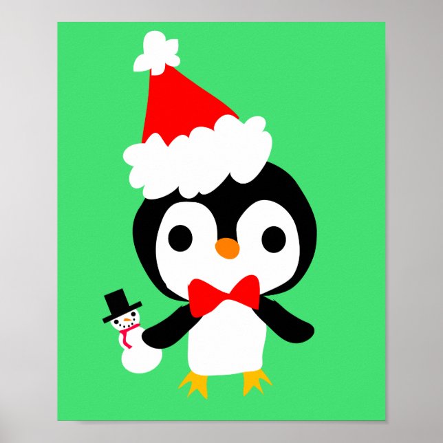 Poster de Pinguim Natal 2 (Frente)