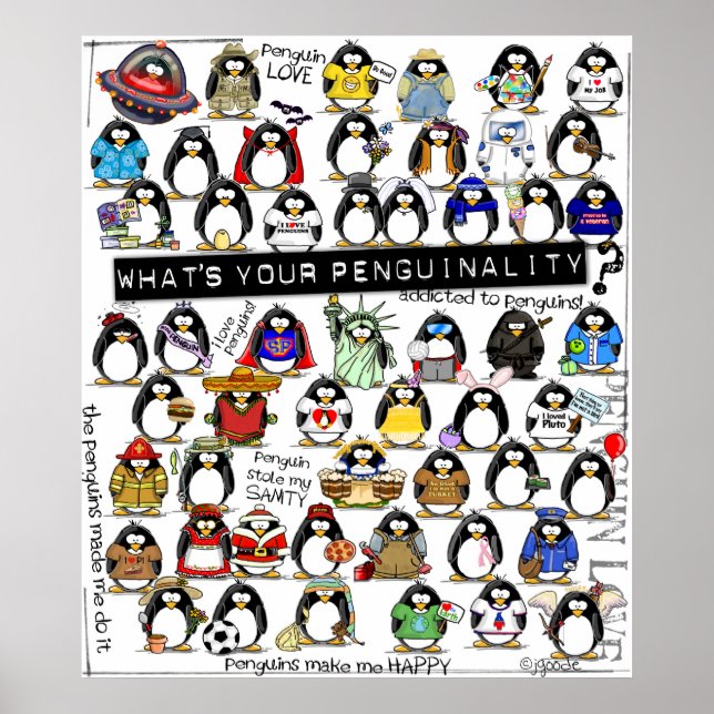Poster de pinguinalidade (Frente)
