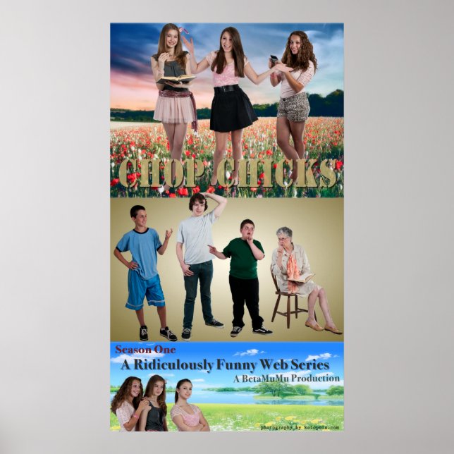 Poster de Pintinhos de salto (Frente)