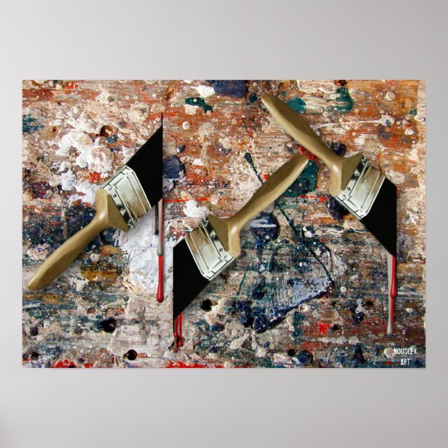 Poster de pintura (Frente)