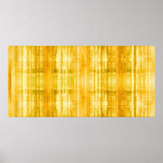 Poster de pintura colorida amarela