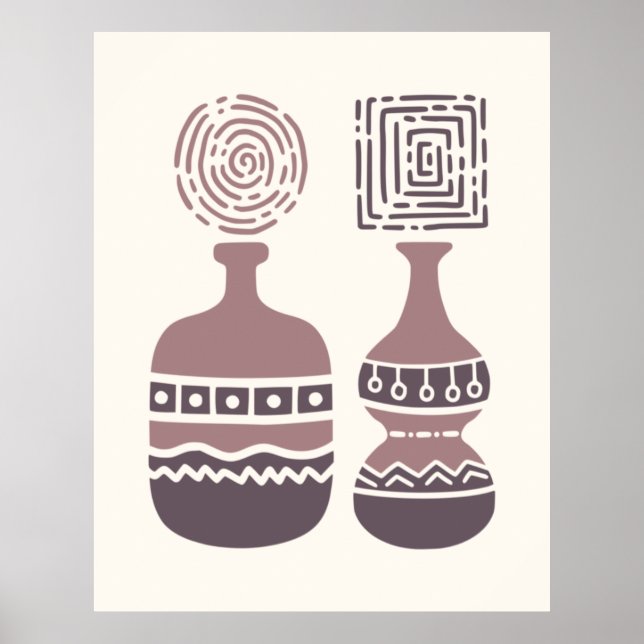 Poster de pintura com dedo Zazzle (Frente)