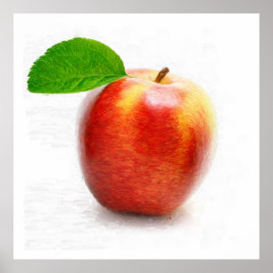 Poster de pintura de Apple
