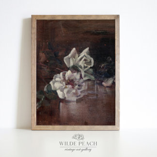 Poster de pintura floral botânica