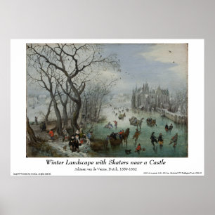 Poster de pintura holandesa