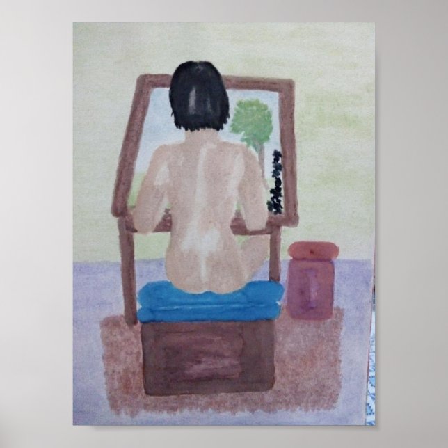 Poster de pintura por pintor (Frente)