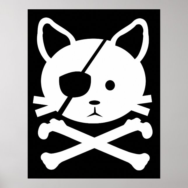 Poster de Pirata Cat (Frente)