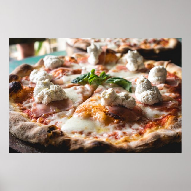 Poster de pizza (Frente)